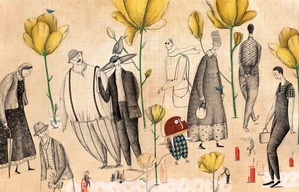 what a brilliant idea, Narjes Mohammadi, illustrator, illustration, نرجس محمدی